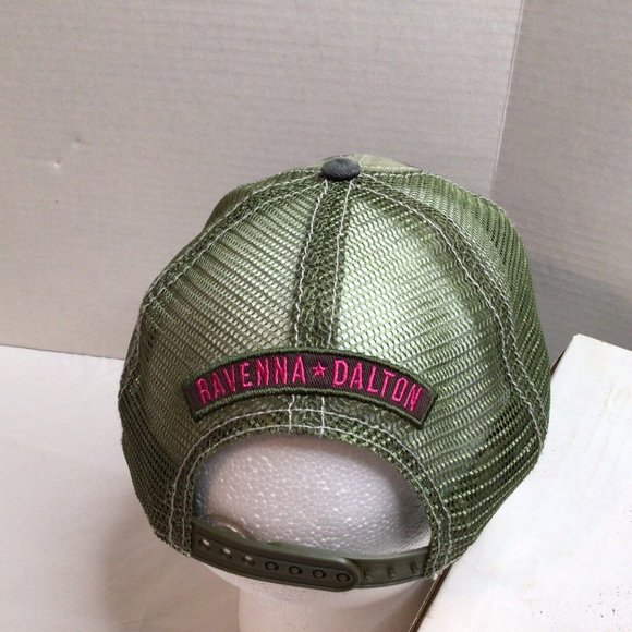 Dodge Ram Pink Logo Camouflage Snapback Hat Cap Trucker Camo Ravenna Ohio - Picture 4 of 6